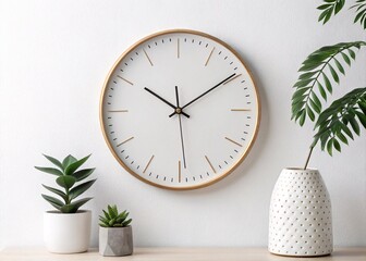 clock on the wall