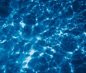 blue water background