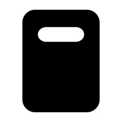 Clean and modern solid vector icon of a board, representing business themes. Perfect for mobile apps, infographics, UI/UX designs. This scalable SVG is ideal for digital or print projects.