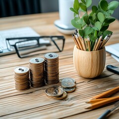 Optimizing emergency fund savings in business settings financial planning indoor workspace practical viewpoint