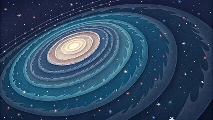 Obraz premium Whirlpool of Time and Sight