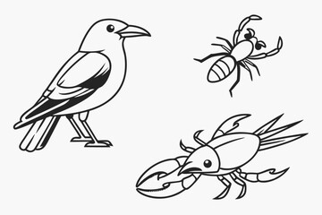 Obraz premium bird on branch