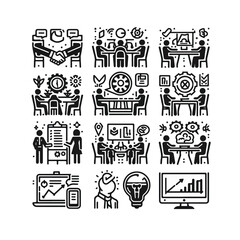 Lineal Fill Healthcare & Medical Icons Pack – Vector Illustration

