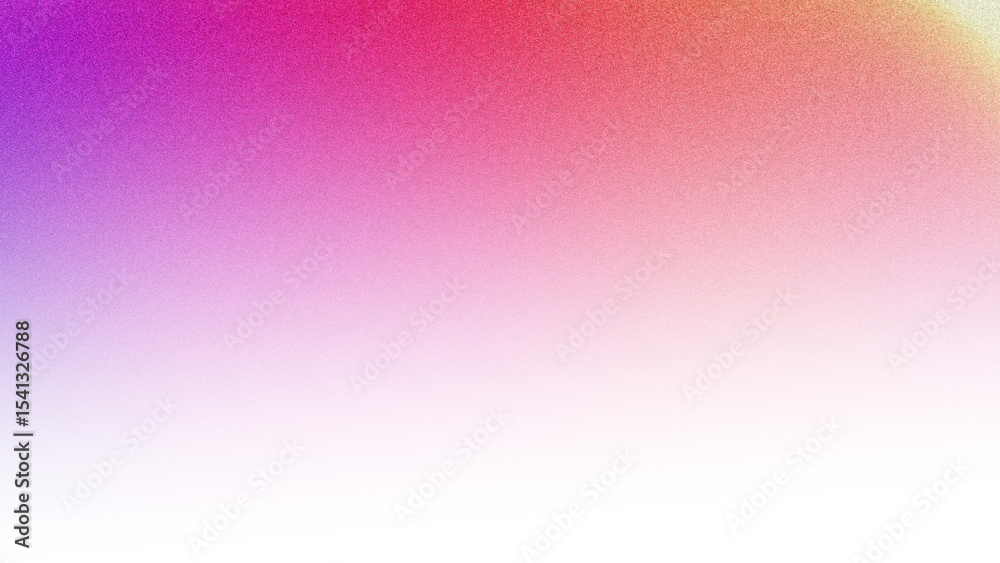 Aufkleber Abstract colorful gradient background with textured effect.
