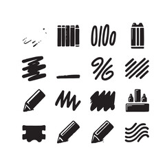 set of vector icons for web design