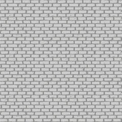 White brick wall background