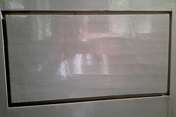 Painted, Shiny Door Panel