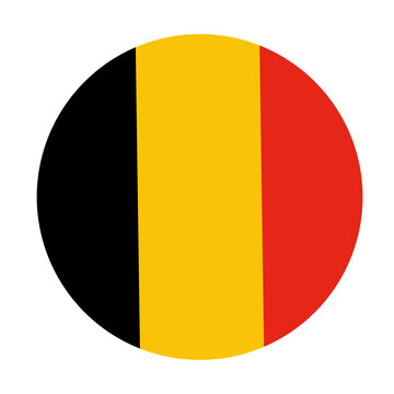 belgian flag button