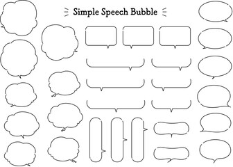 Simple Speech Bubble