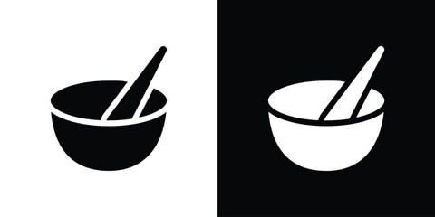 Herbal medicine icon in flat black solid vector set