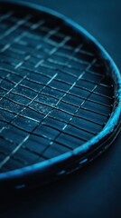Detail of Badminton Racket Strings