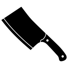 Kitchen knife icon vector. Cook knife illustration sign. Chef symbol. Cook logo.