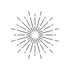 Obraz premium Shine icon vector. Radiance illustration sign. effulgence symbol. shining web icon. sparkle logo.