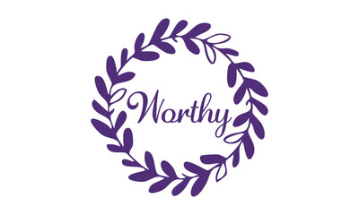 Obraz premium Inspirational Bible Verse Design for T-Shirts & Prints