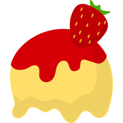 Ice Cream Scoop Illustration