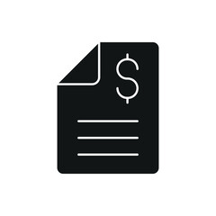 Solid bank paper with currency symbol. Ideal for digital transaction or billing tools.