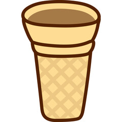 Empty Ice Cream Cone