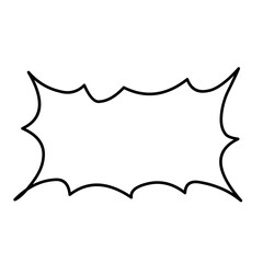 comic surprise bubble vector