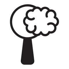 headhunting glyph icon