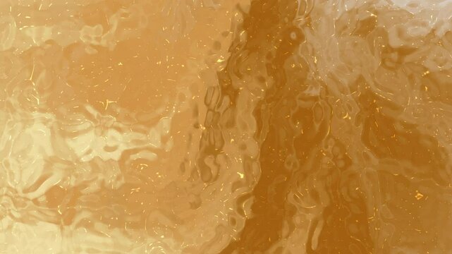 Astratto, texture dorata, sfondo ondulato