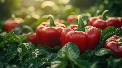 red bell peppers