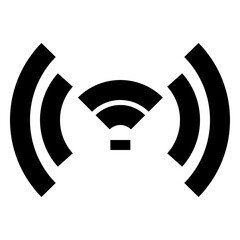 smart home solid icon set