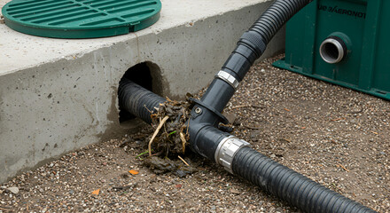 Clogged Drainage System Maintenance