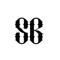 SB monogram logo design letter text name symbol monochrome logotype alphabet character simple logo