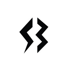 SB monogram logo design letter text name symbol monochrome logotype alphabet character simple logo