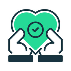 Integrity line icon. Universal creative premium symbol. Vector sign icon logo template. Vector illustration