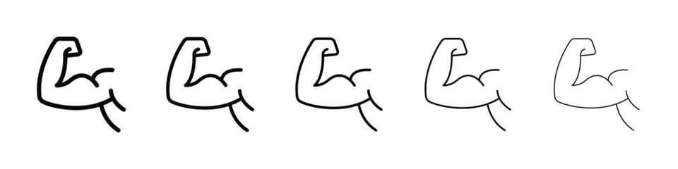 Arm icon for mobile concept and web design.