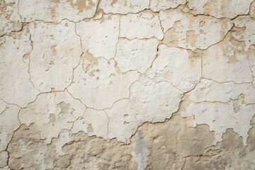Obraz premium Wall with cracks and holes in it