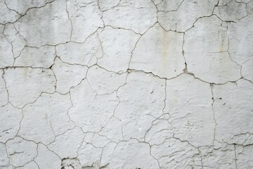 Obraz premium Wall with cracks and holes in it