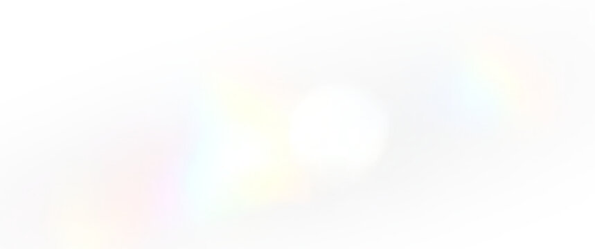Shiny Crystal Sparkle with Rainbow Ray and Diamond Light, Optical Lens Flare Glow, Glitter Bokeh Background and Magic Transparent Overlay – Refraction Vector for Design Use
