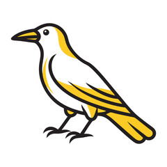 Crow vector art and illustration.