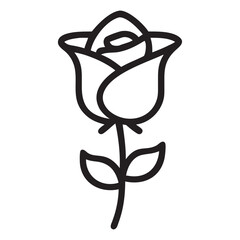  Rose flower vector art.