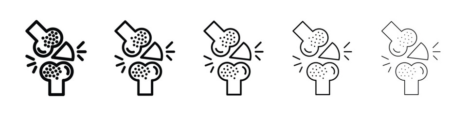 Cloves icon for mobile concept and web design.