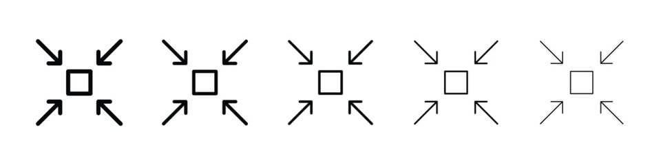 Compact size icon for mobile concept and web design.