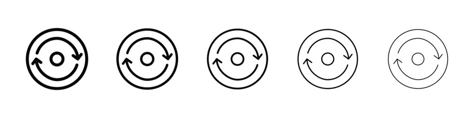 Consistency icon for mobile concept and web design.