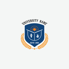 3252 educational logo school college university learning institute book academy organization