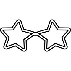 Sunglasses Line Icon