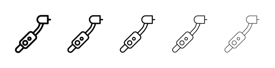Dental drill icon for mobile concept and web design.