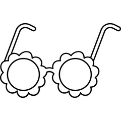 Sunglasses Line Icon