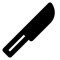 kitchen solid icon set