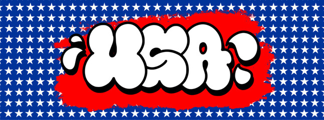 USA THROW UP.eps