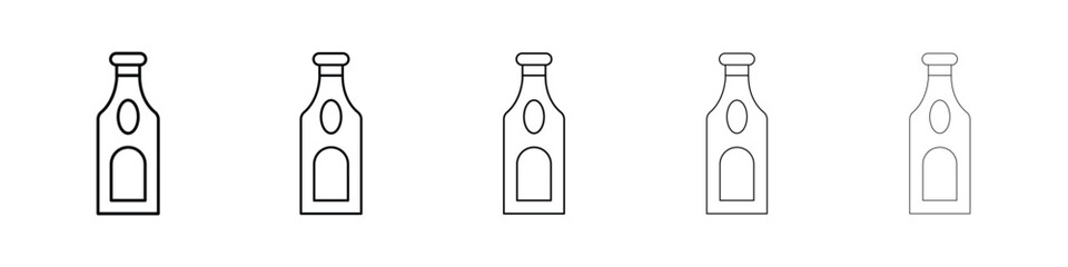 Gin icon for mobile concept and web design.