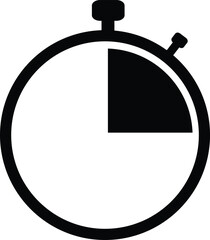 10 minute timer vector image