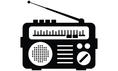 retro radio icon