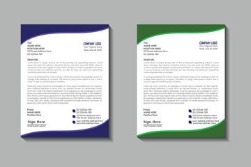 Professional Corporate Letterhead Templates