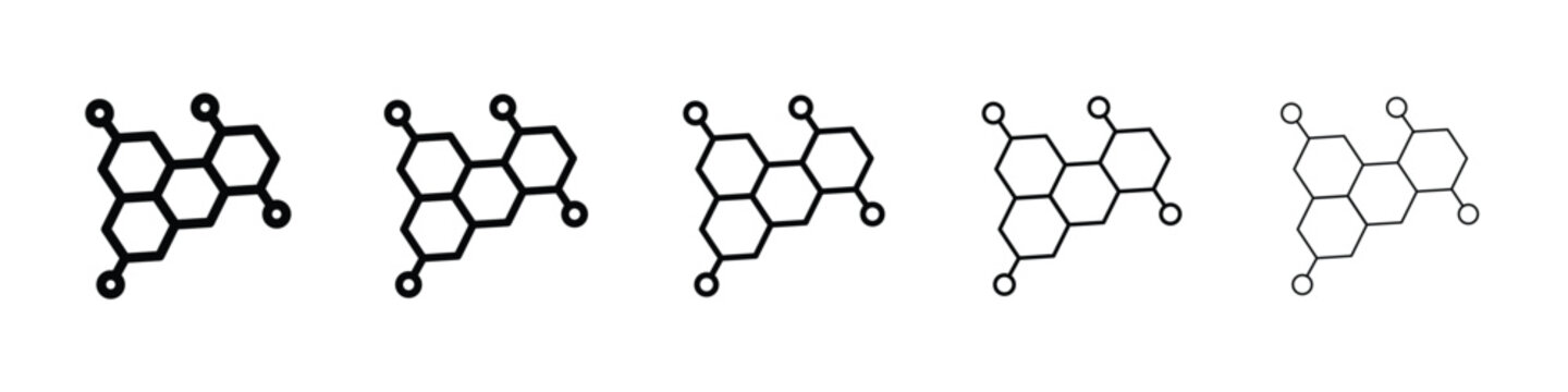 Hormones icon for mobile concept and web design.